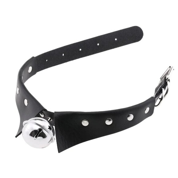 Black Kitty Choker Collar Necklace With A Jingly Bell Cosplay Bondage Fetish - Picture 5 of 5